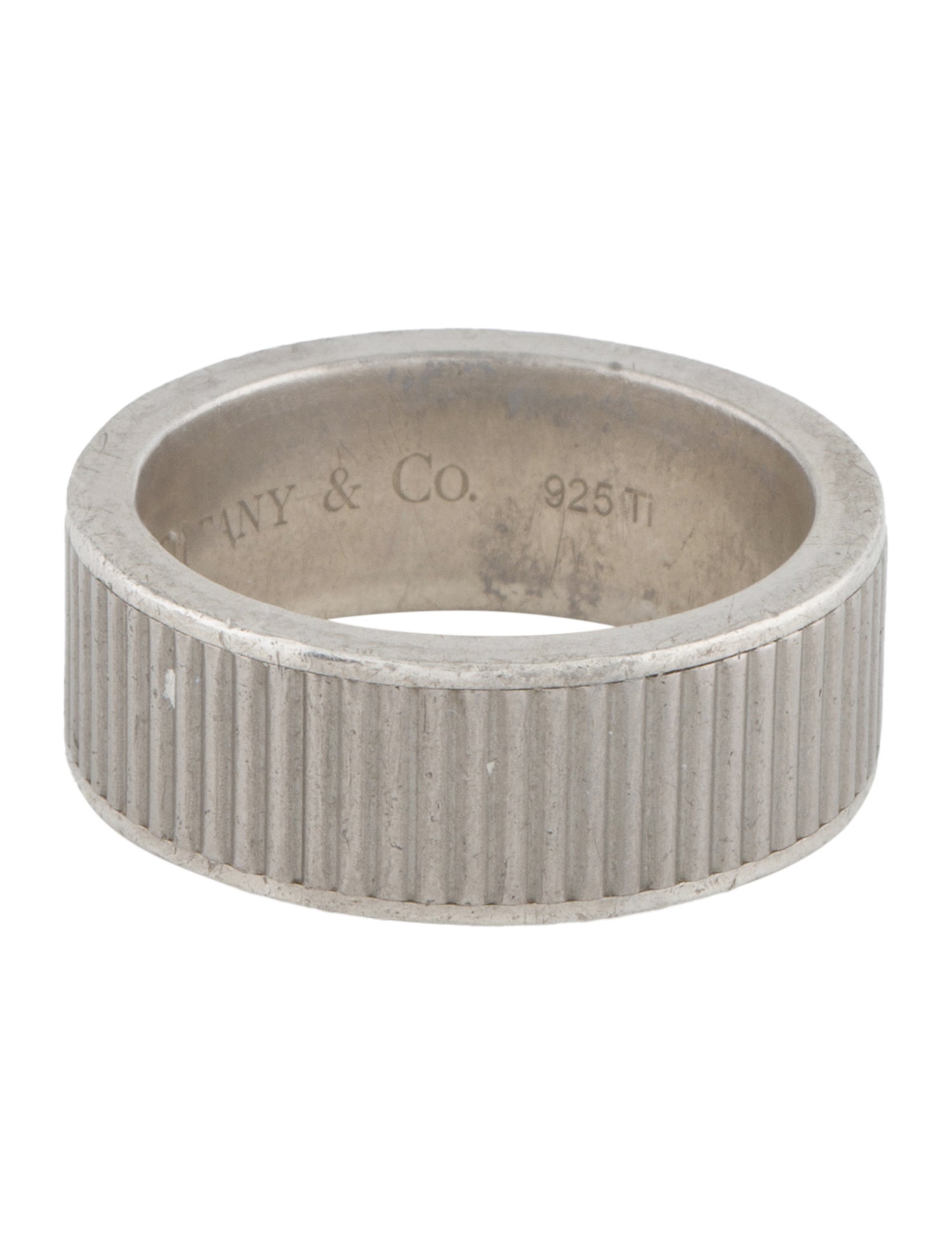Tiffany & Co. Coin Edge Band