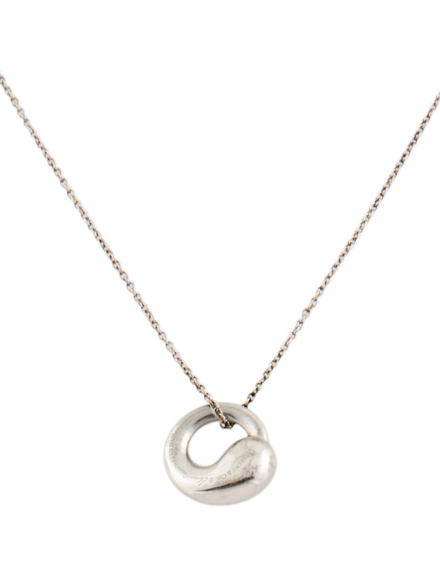Tiffany & Co. Eternal Circle Pendant Necklace