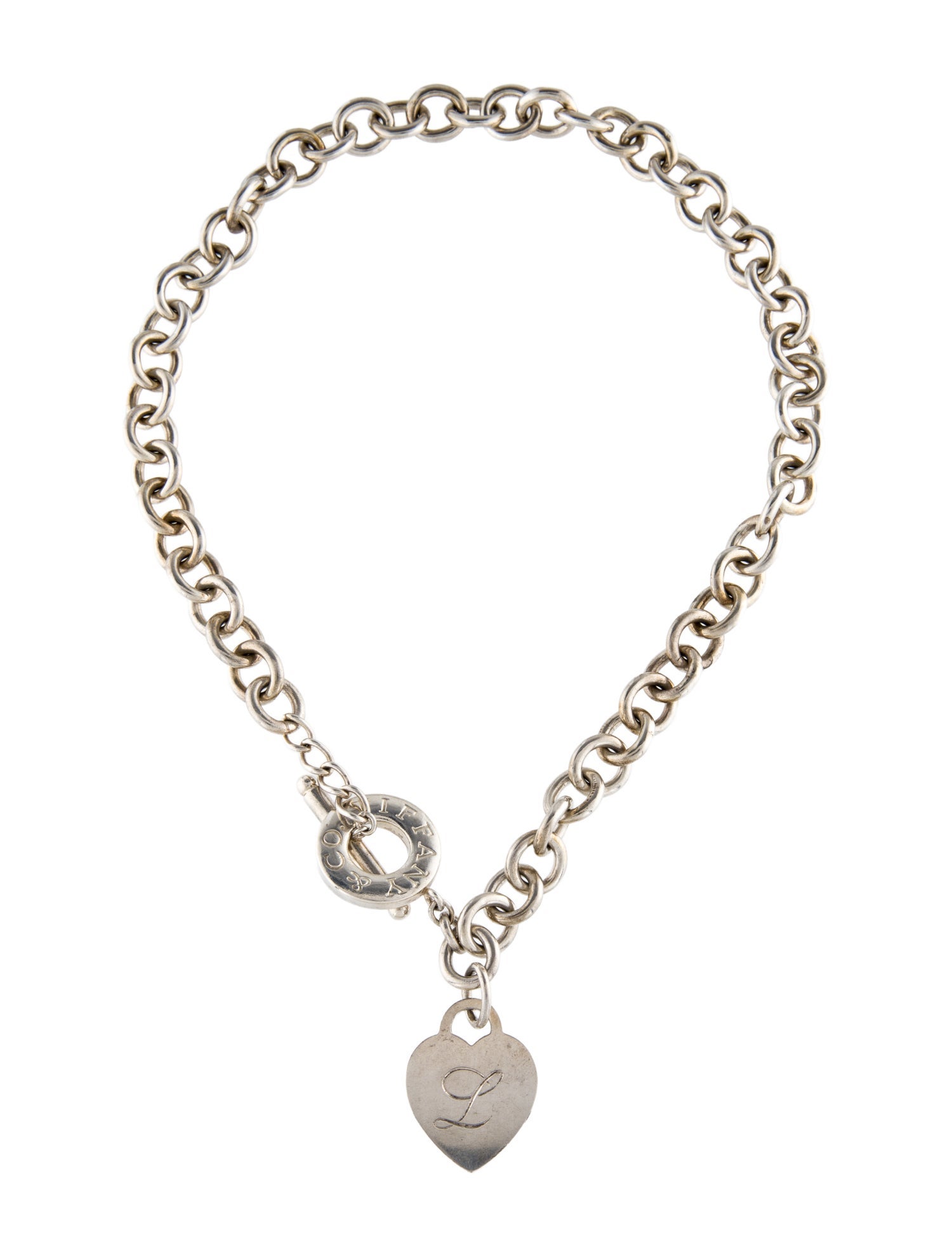 Tiffany & Co. Heart Tag Toggle Necklace