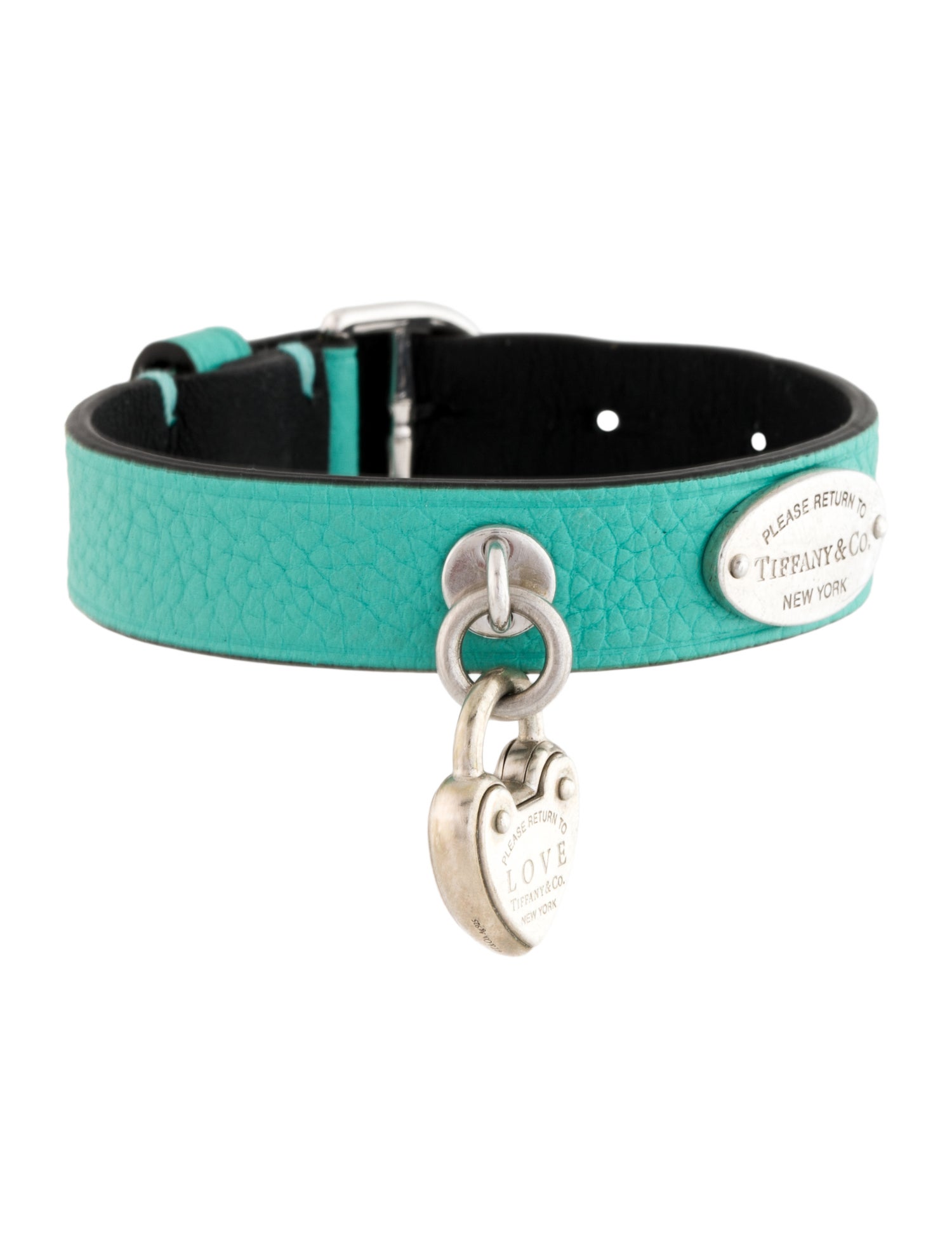 Tiffany & Co. Narrow Leather Wrap Bracelet
