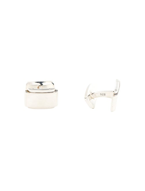 Tiffany & Co. Beveled Rectangle Cufflinks