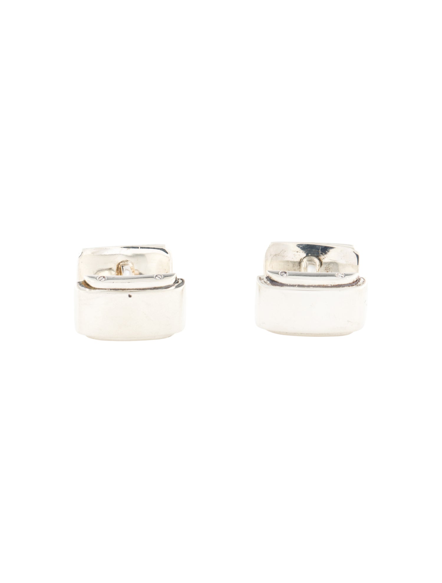 Tiffany & Co. Beveled Rectangle Cufflinks