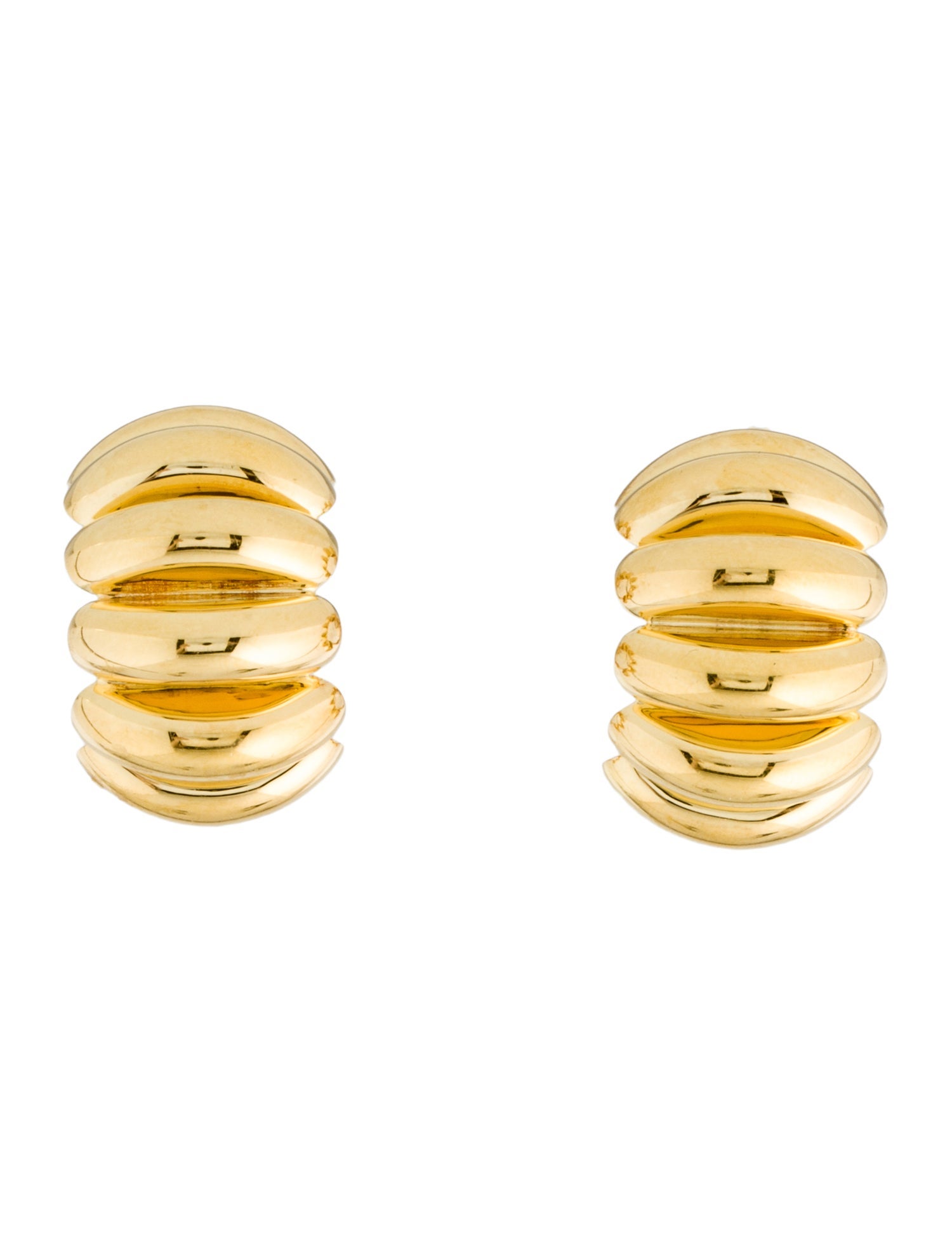 Tiffany & Co. Vintage 18K Shrimp Earclips Earrings