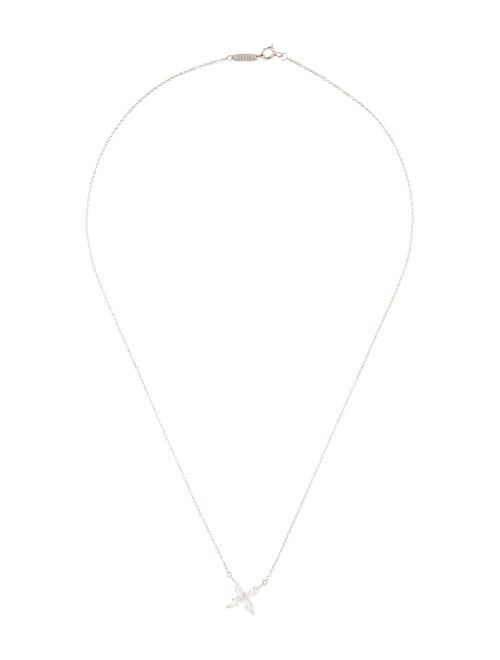 Tiffany & Co. Platinum Diamond Victoria Pendant Necklace