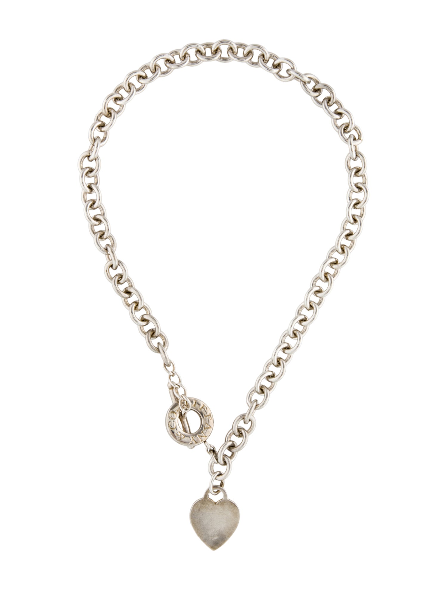 Tiffany & Co. Heart Tag Toggle Necklace