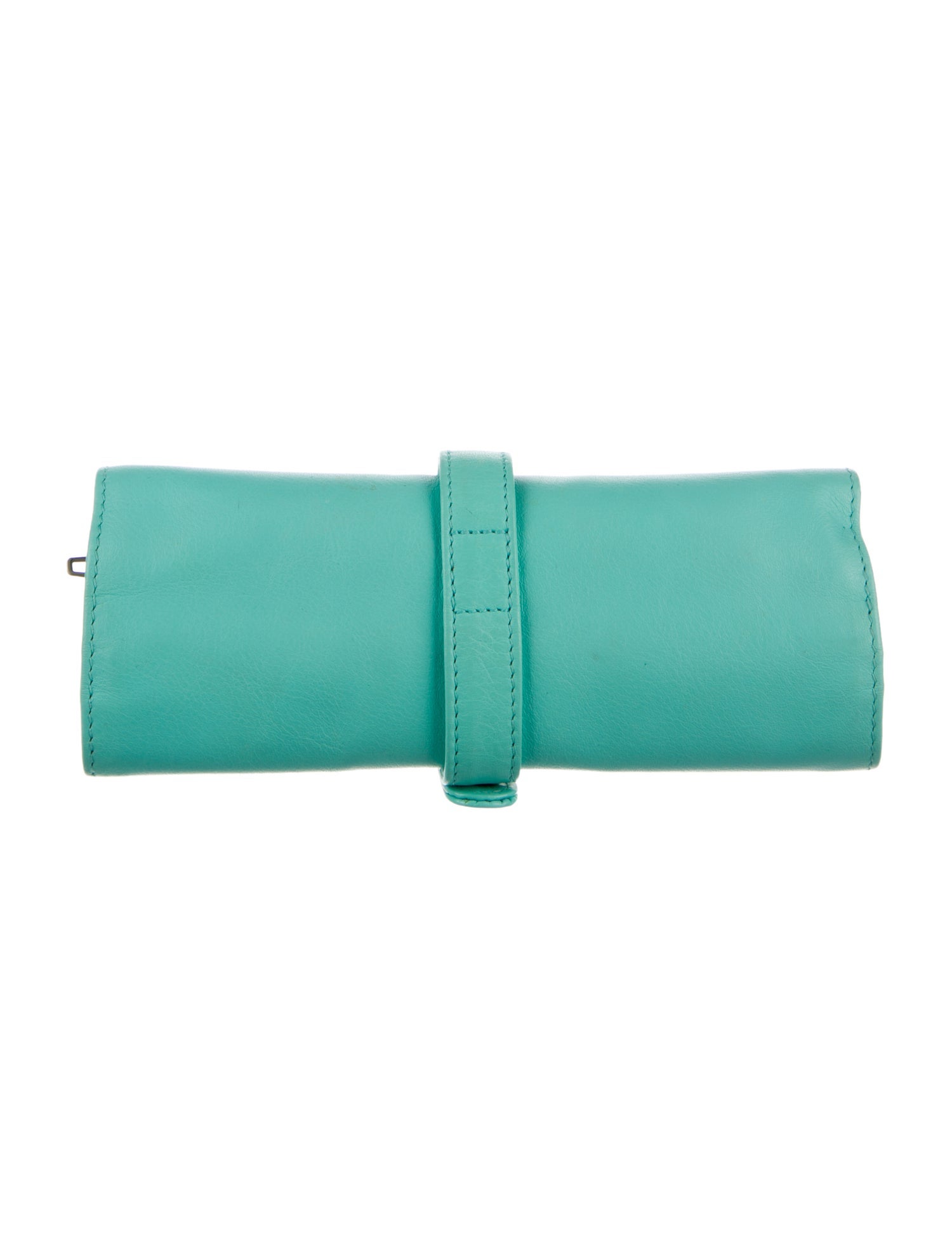 Tiffany & Co. Leather Jewelry Roll Travel Case