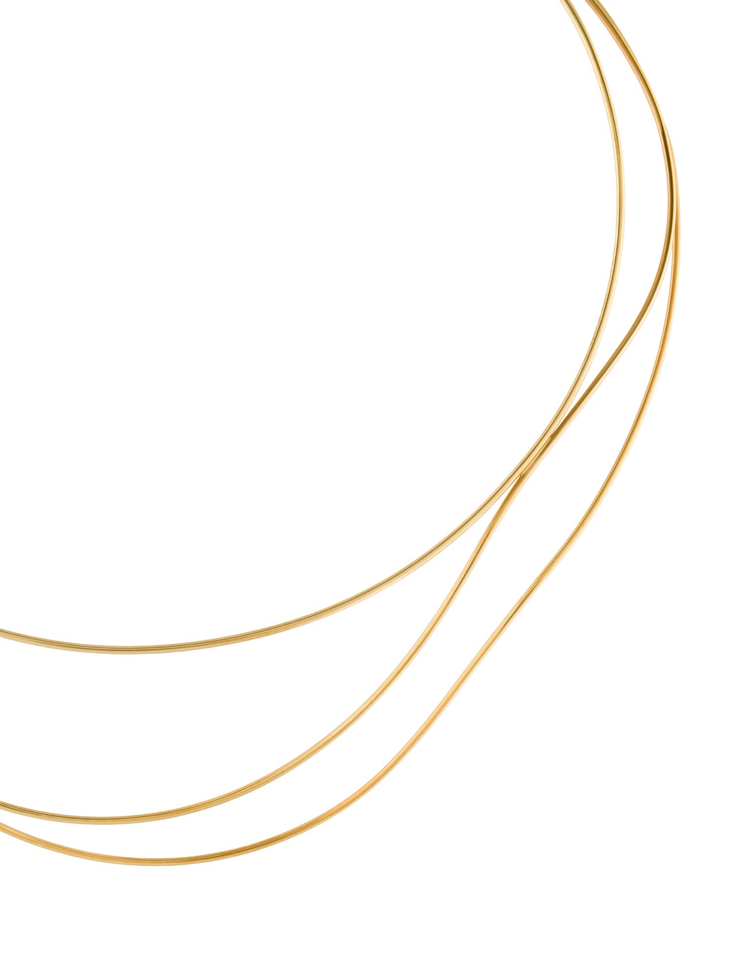 Tiffany & Co. 18K Wave Necklace