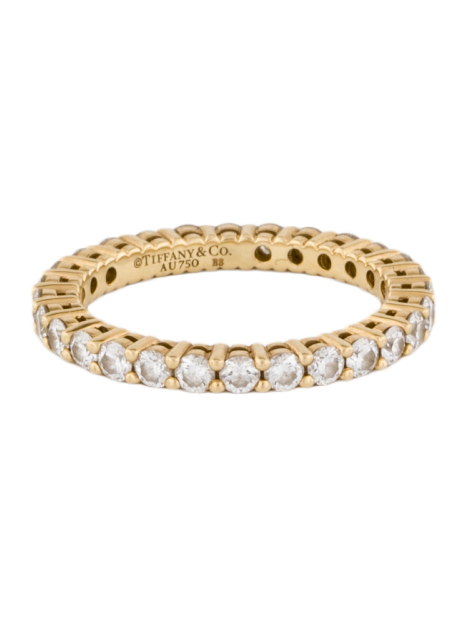 Tiffany & Co. 18K Diamond Embrace Eternity Band