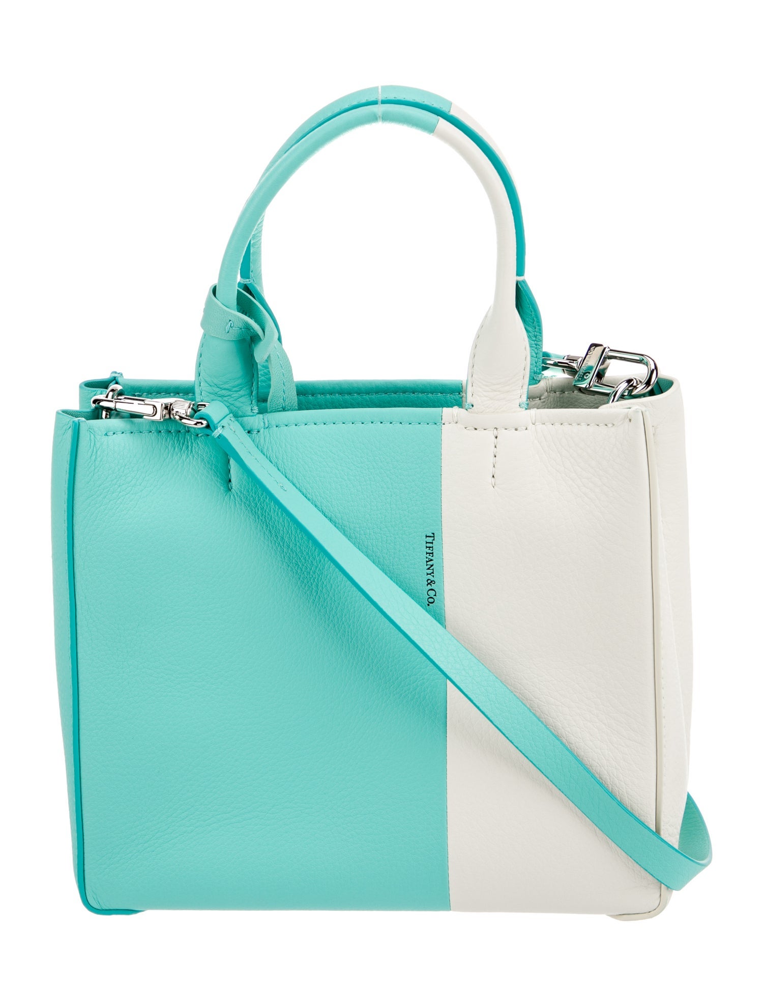 Tiffany & Co. Leather Top Handle Bag