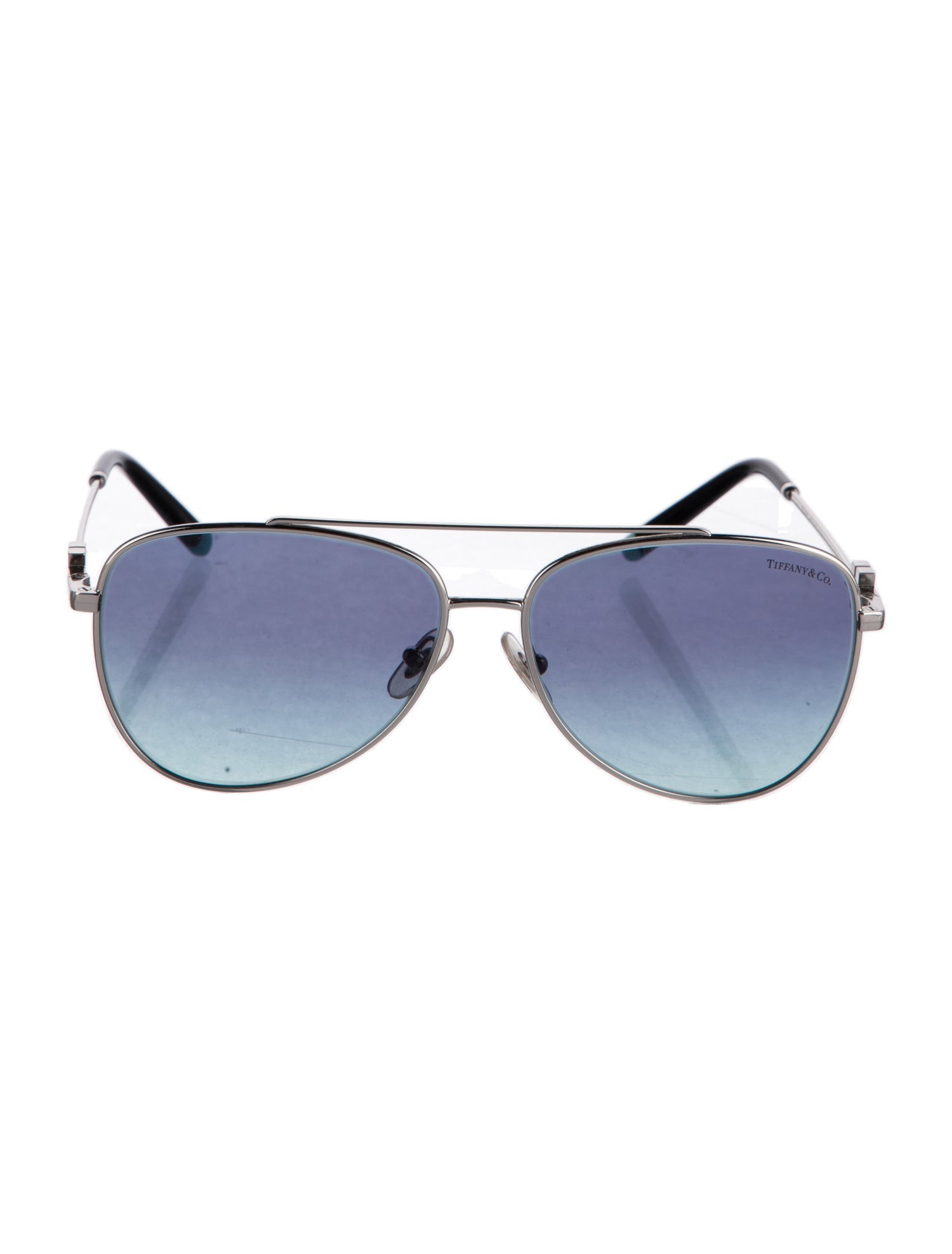 Tiffany & Co. Aviator Mirrored Sunglasses