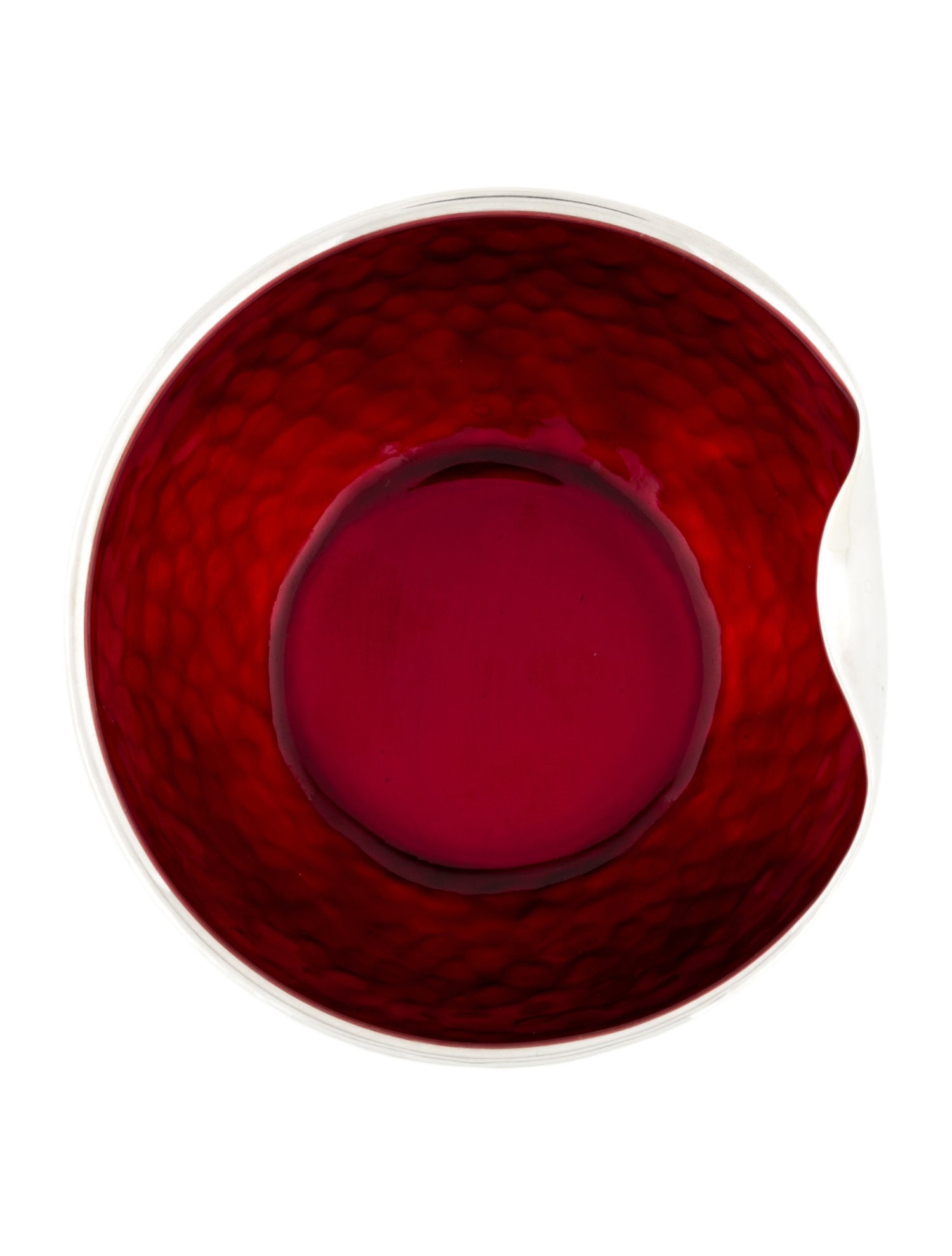 Tiffany & Co. Sterling Silver Elsa Peretti Thumbprint Bowl