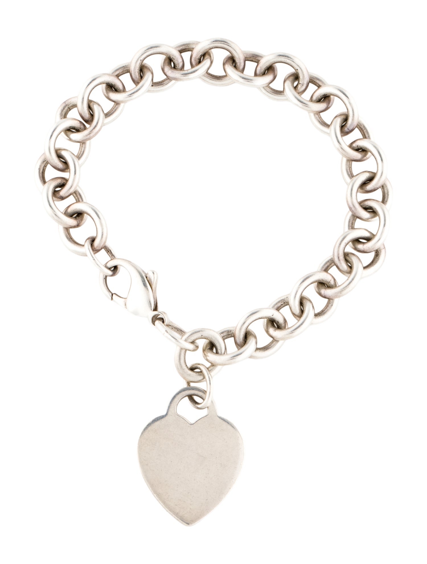 Tiffany & Co. Heart Tag Charm Bracelet