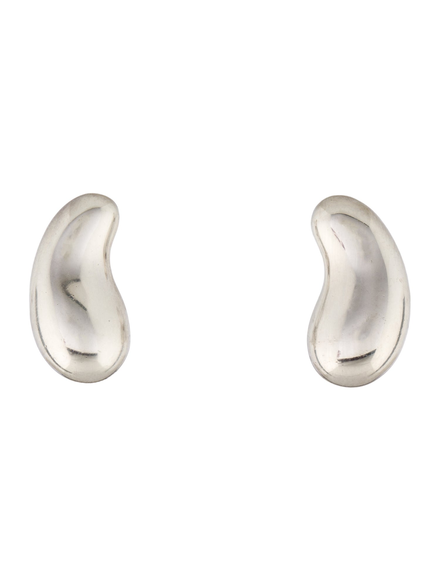 Tiffany & Co. Vintage Bean Clip-On Earrings