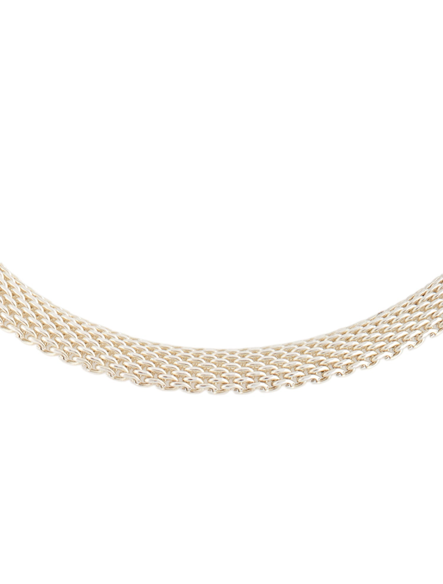 Tiffany & Co. Somerset Mesh Collar Necklace