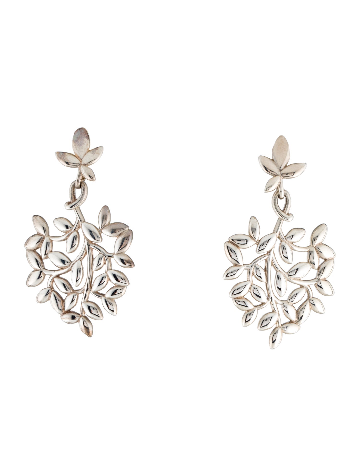 Tiffany & Co. Olive Leaf Drop Earrings