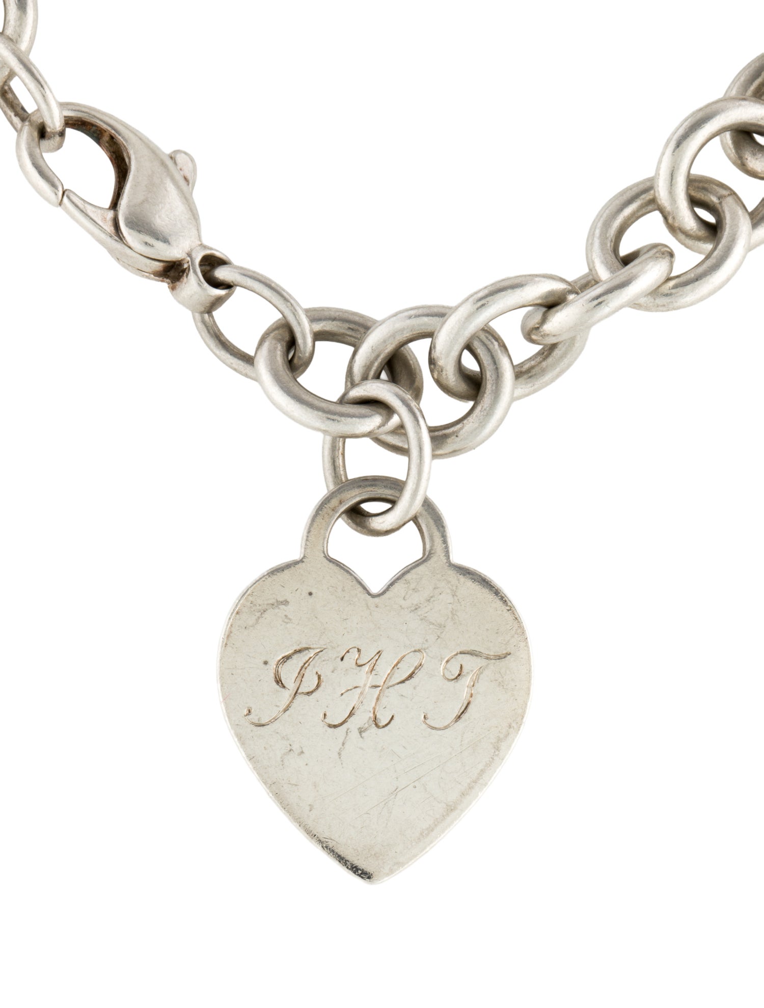 Tiffany & Co. Heart Tag Charm Bracelet