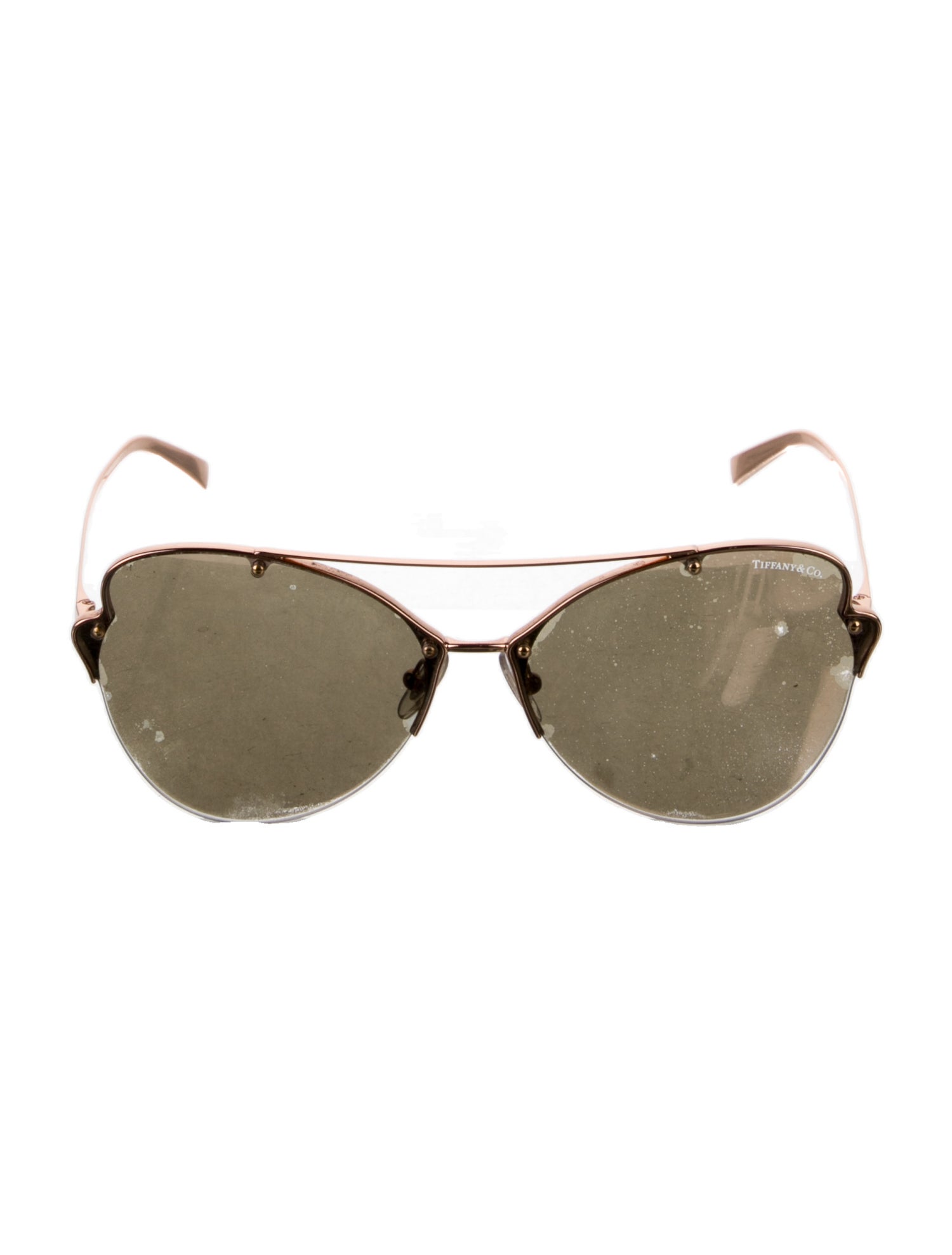 Tiffany & Co. Aviator Mirrored Sunglasses