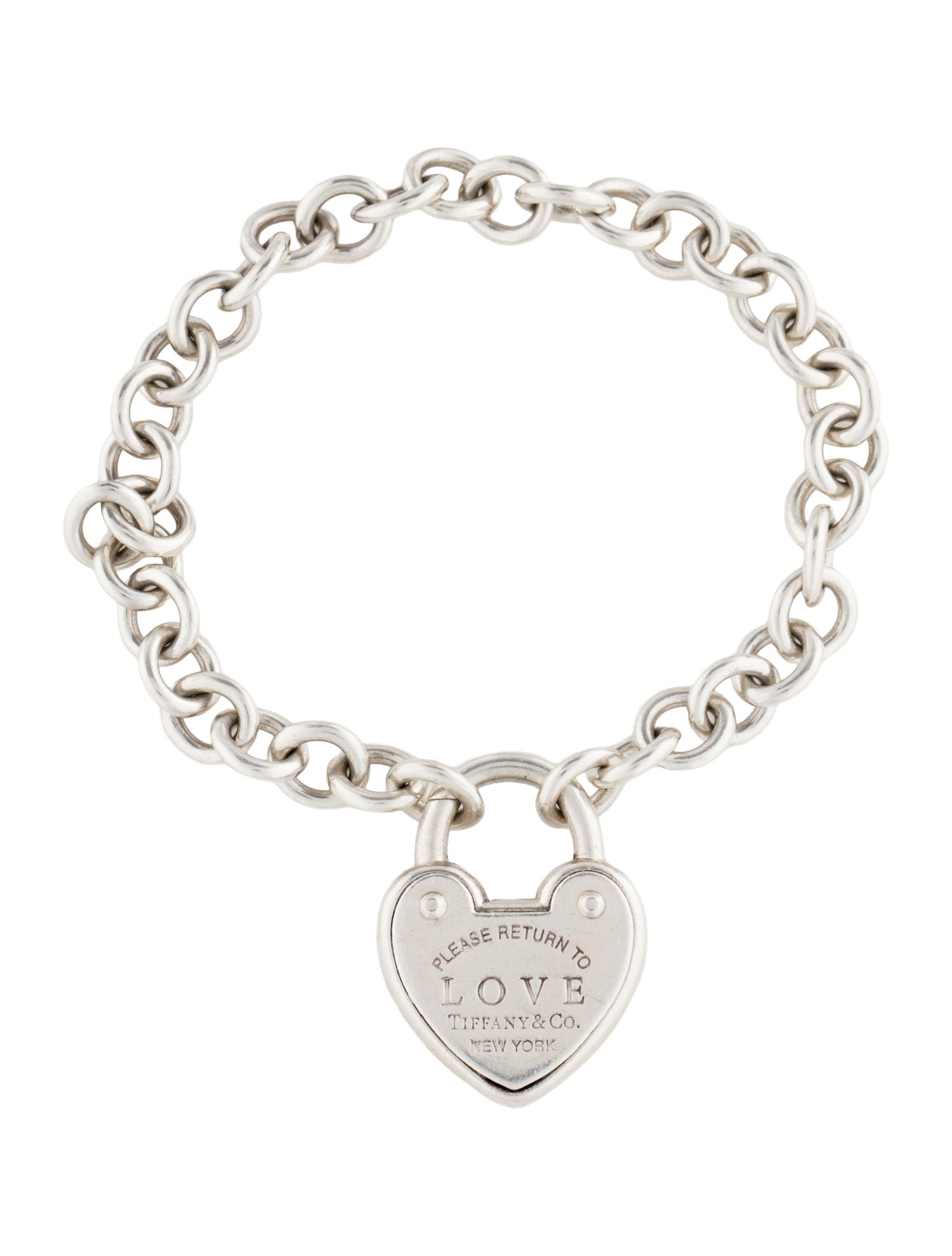 Tiffany & Co. Love Lock Bracelet