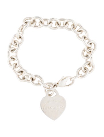 Tiffany & Co. Charm Heart Tag Bracelet