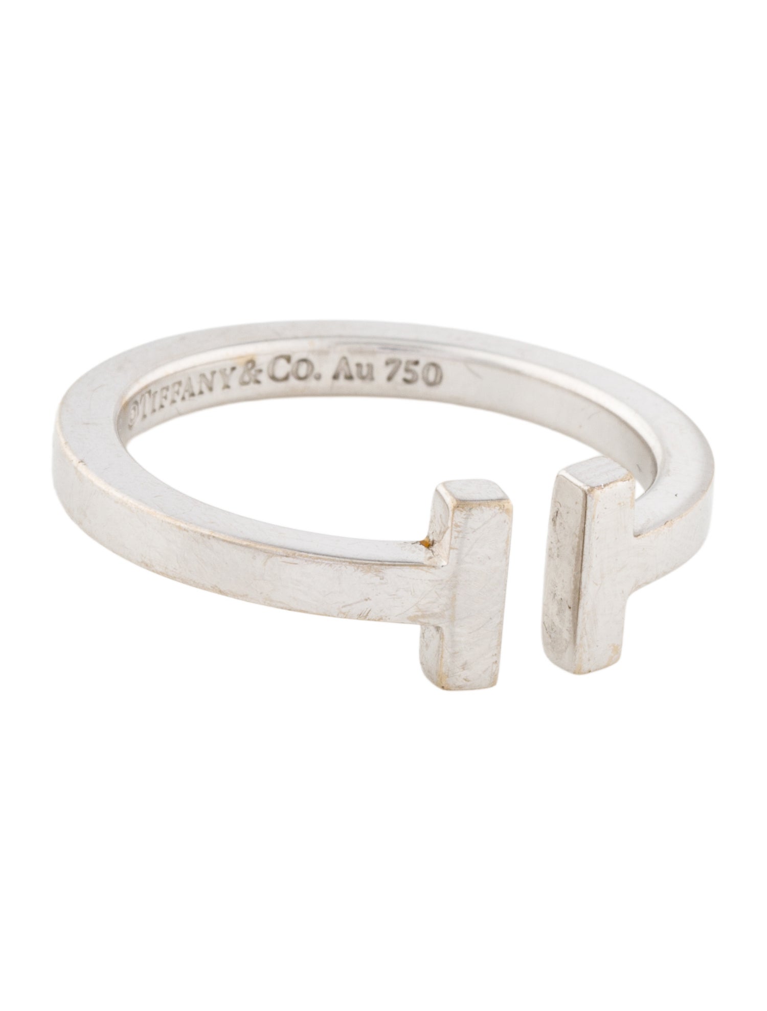 Tiffany & Co. 18K T Square Band