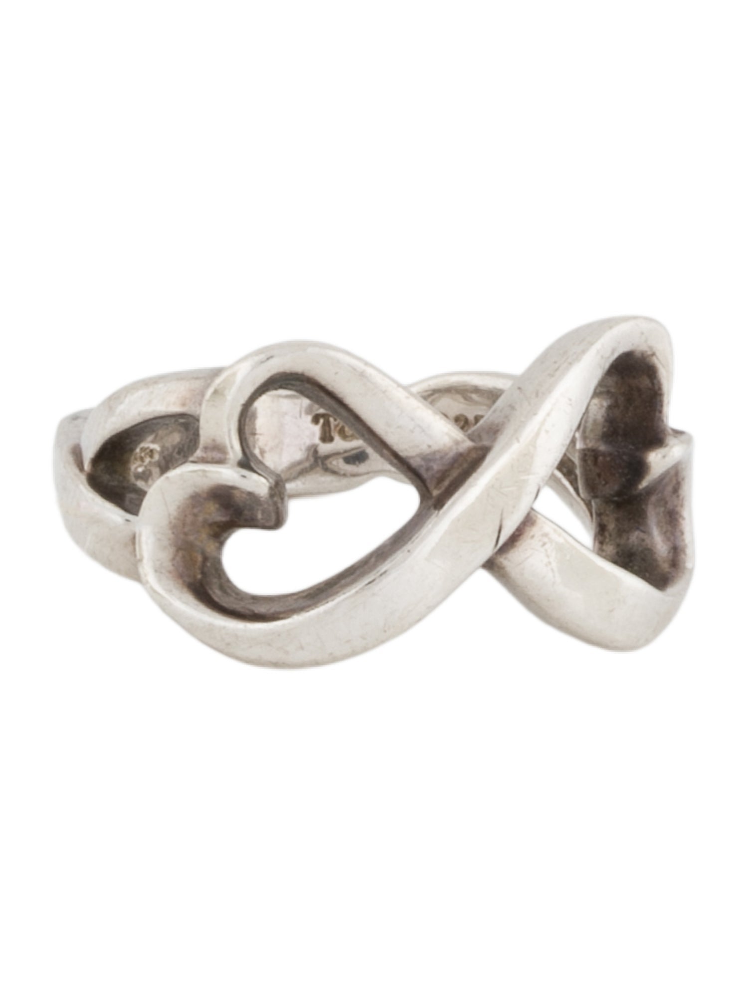 Tiffany & Co. Loving Heart Double Infinity Ring