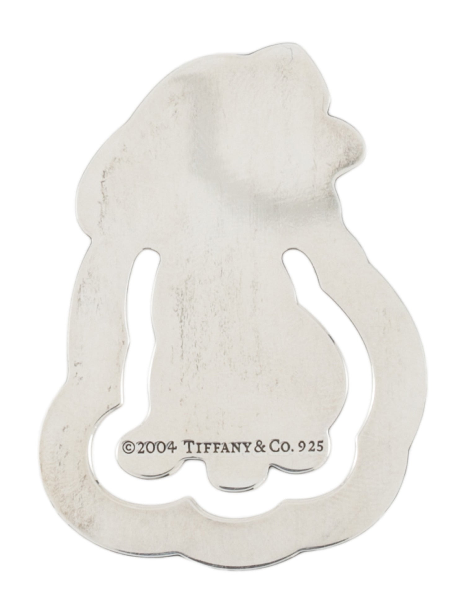 Tiffany & Co. Sterling Silver Dog Bookmark