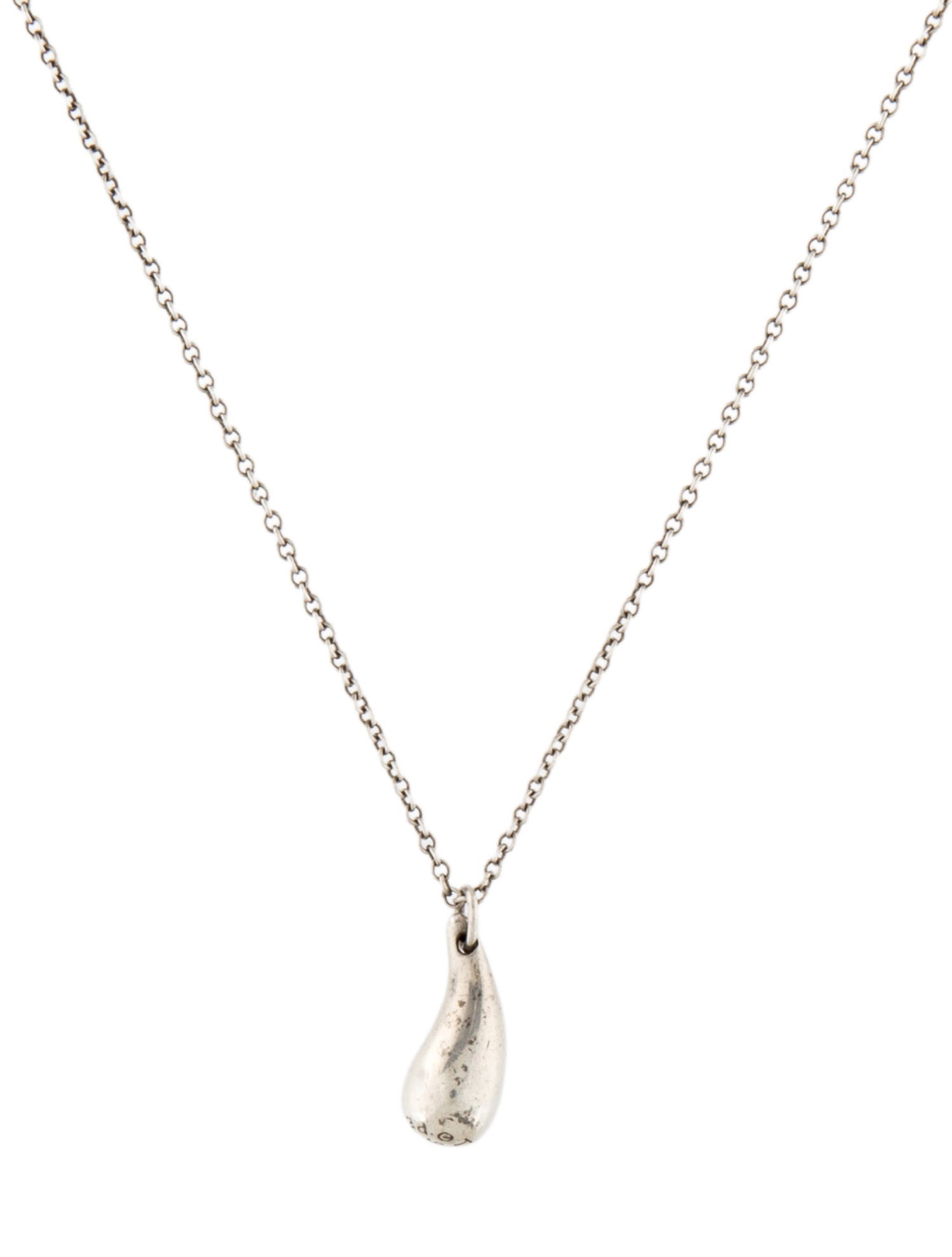 Tiffany & Co. Teardrop Pendant Necklace