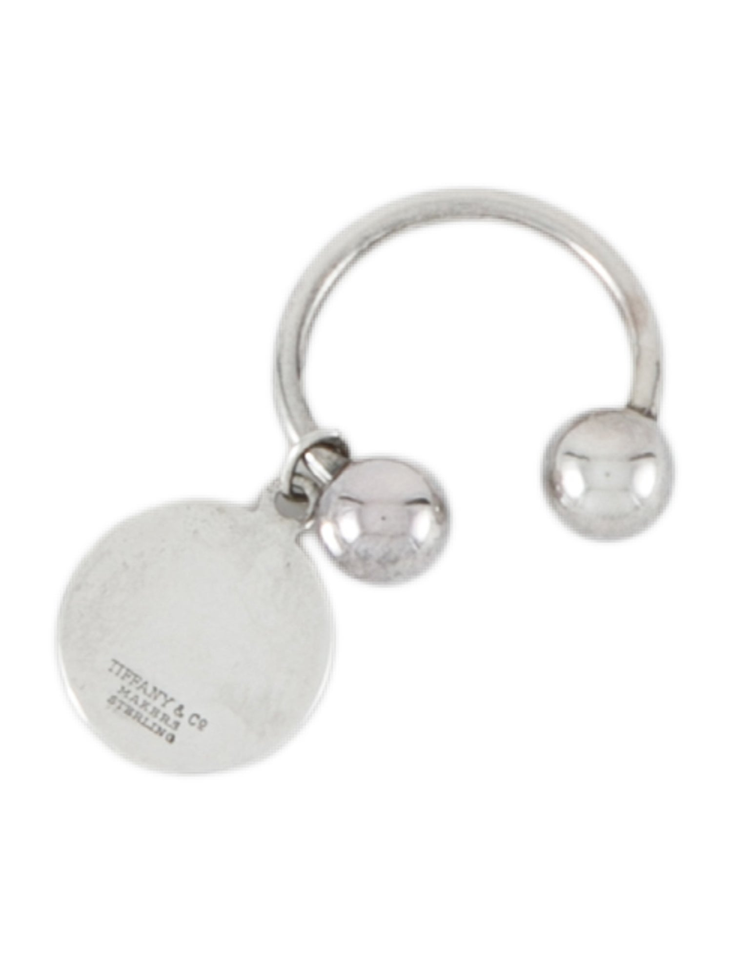 Tiffany & Co. Logo Charm Key Ring