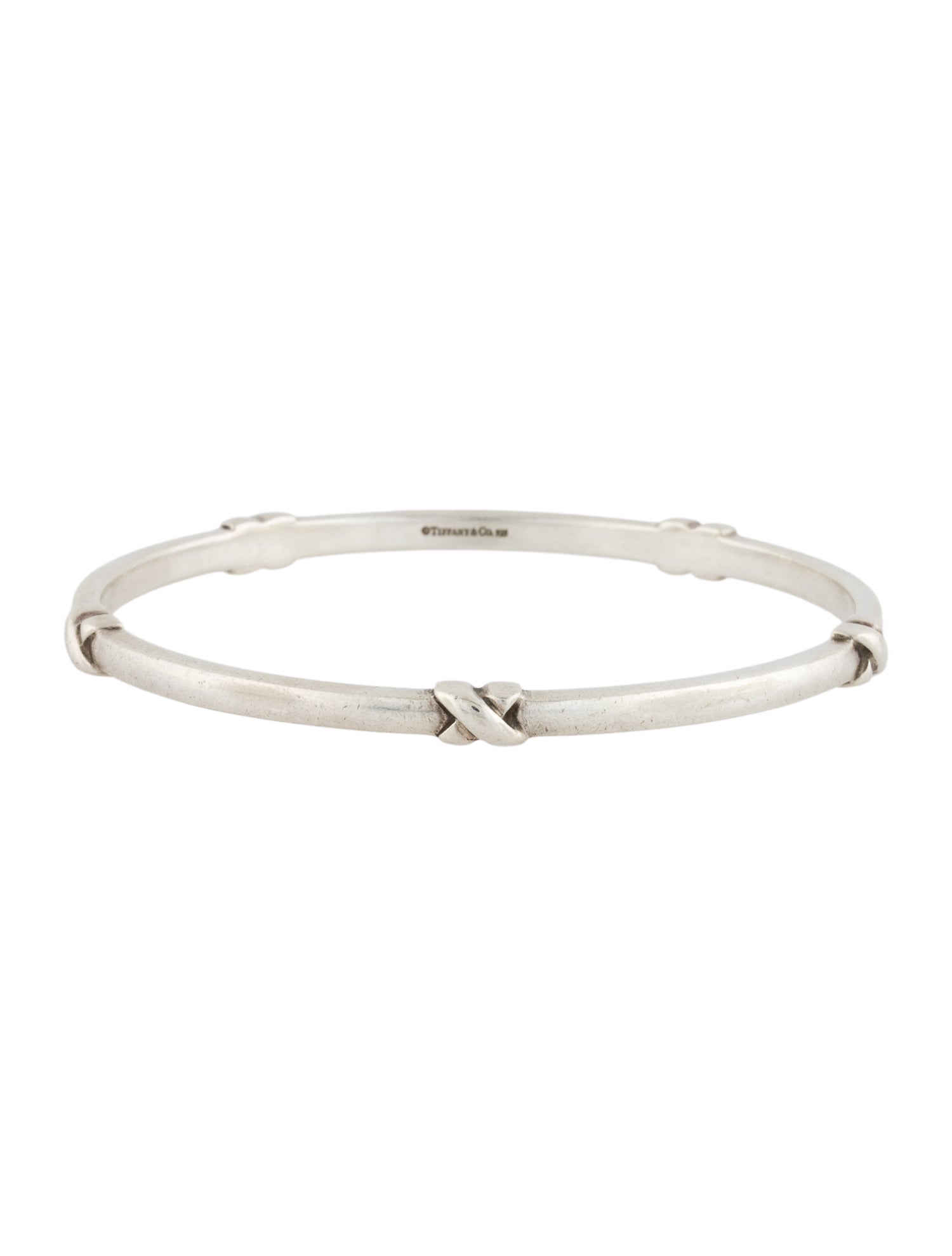 Tiffany & Co. Signature X Bangle Bracelet