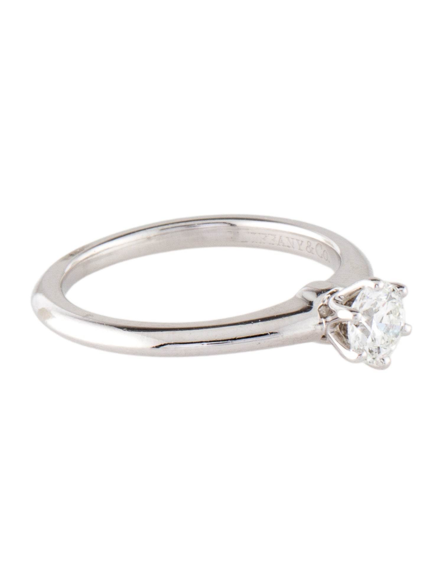 Tiffany & Co. Platinum Diamond Engagement Ring