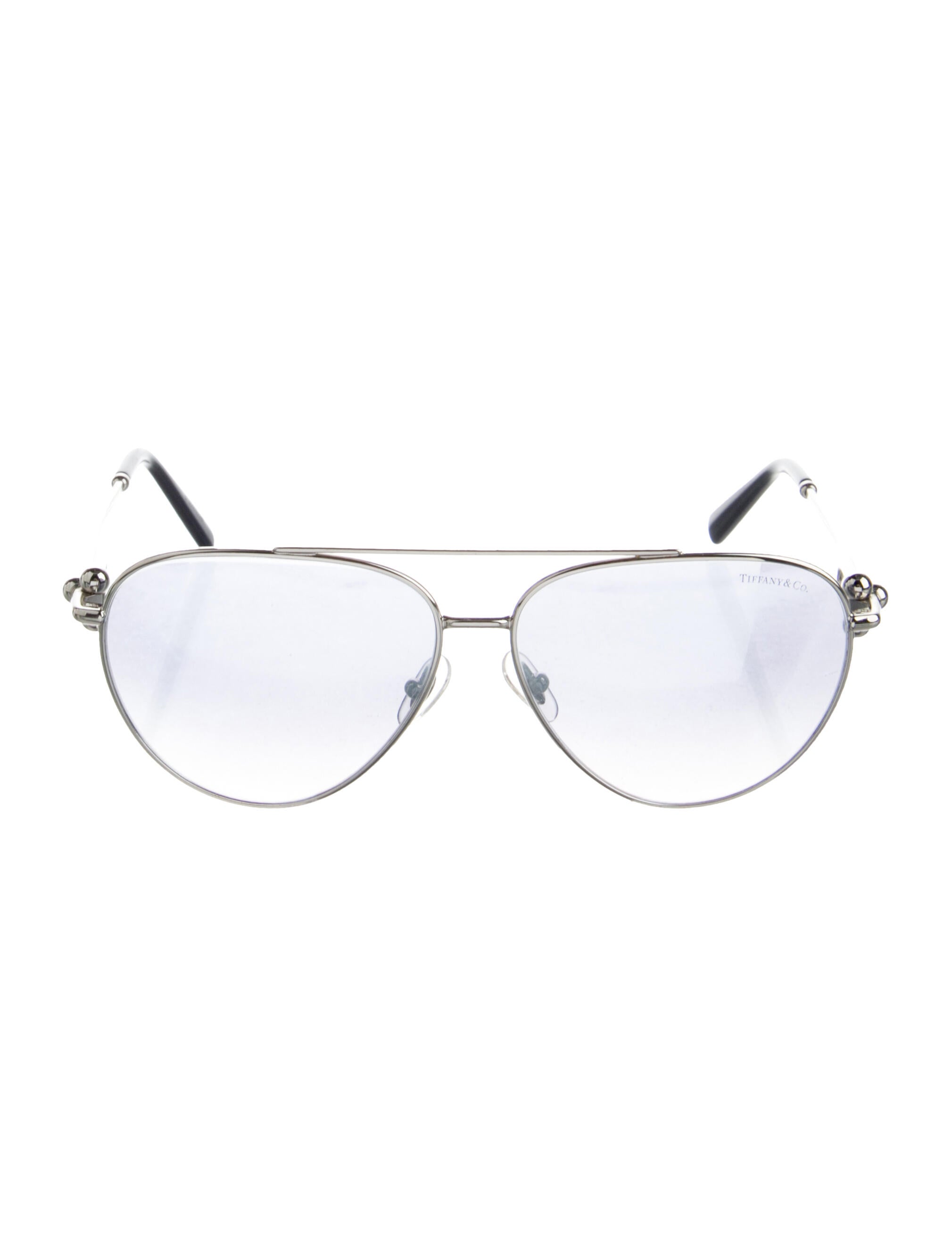 Tiffany & Co. Aviator Mirrored Sunglasses