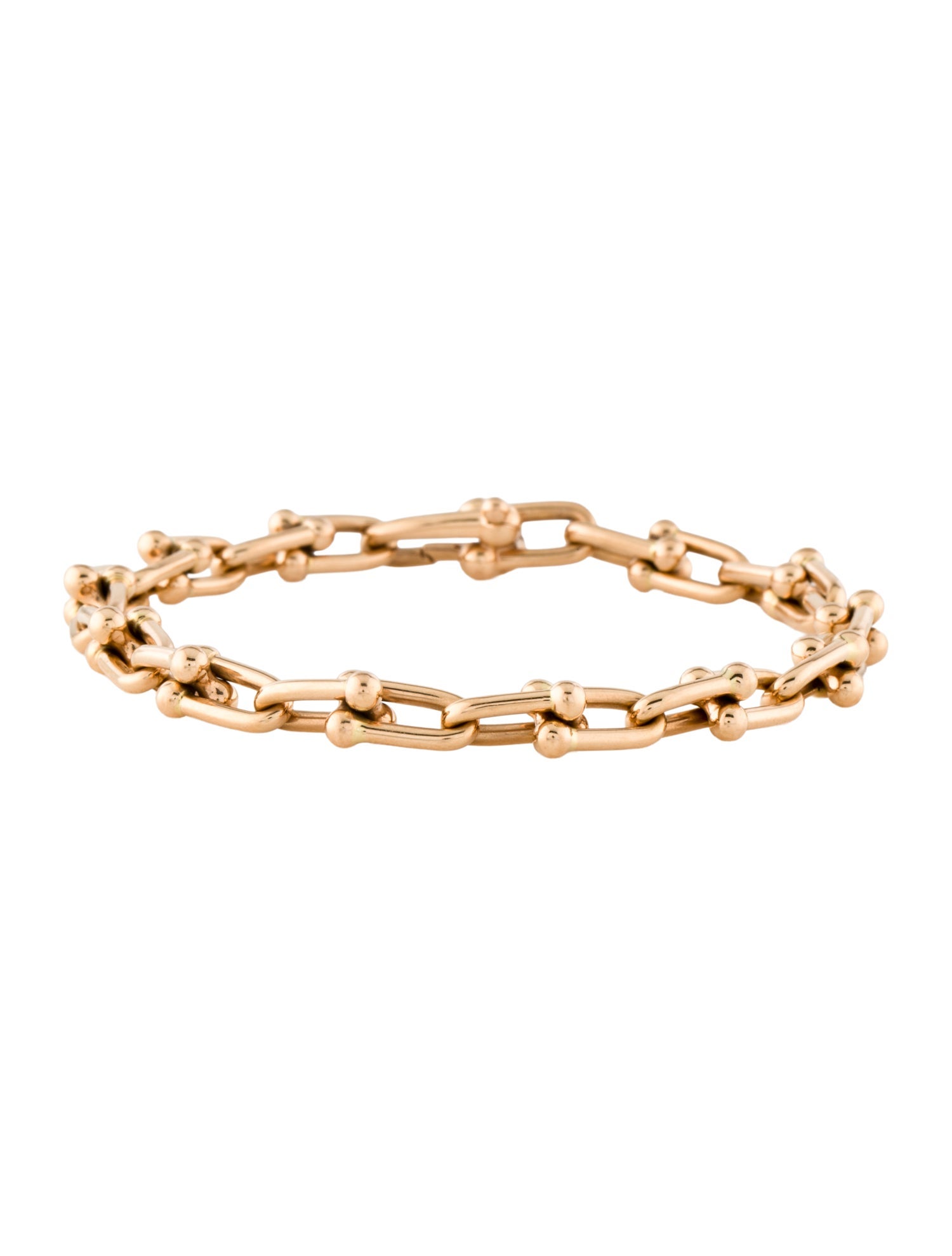 Tiffany & Co. 18K Small Hardware Link Bracelet