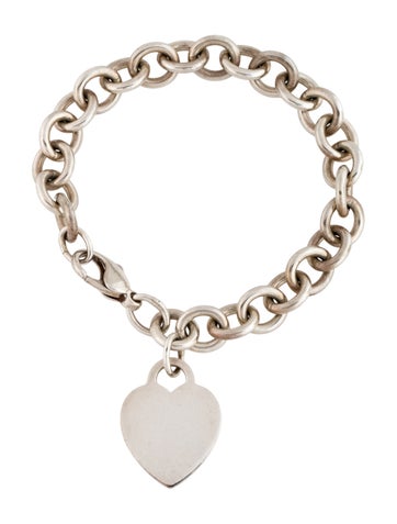 Tiffany & Co. Charm Heart Tag Bracelet