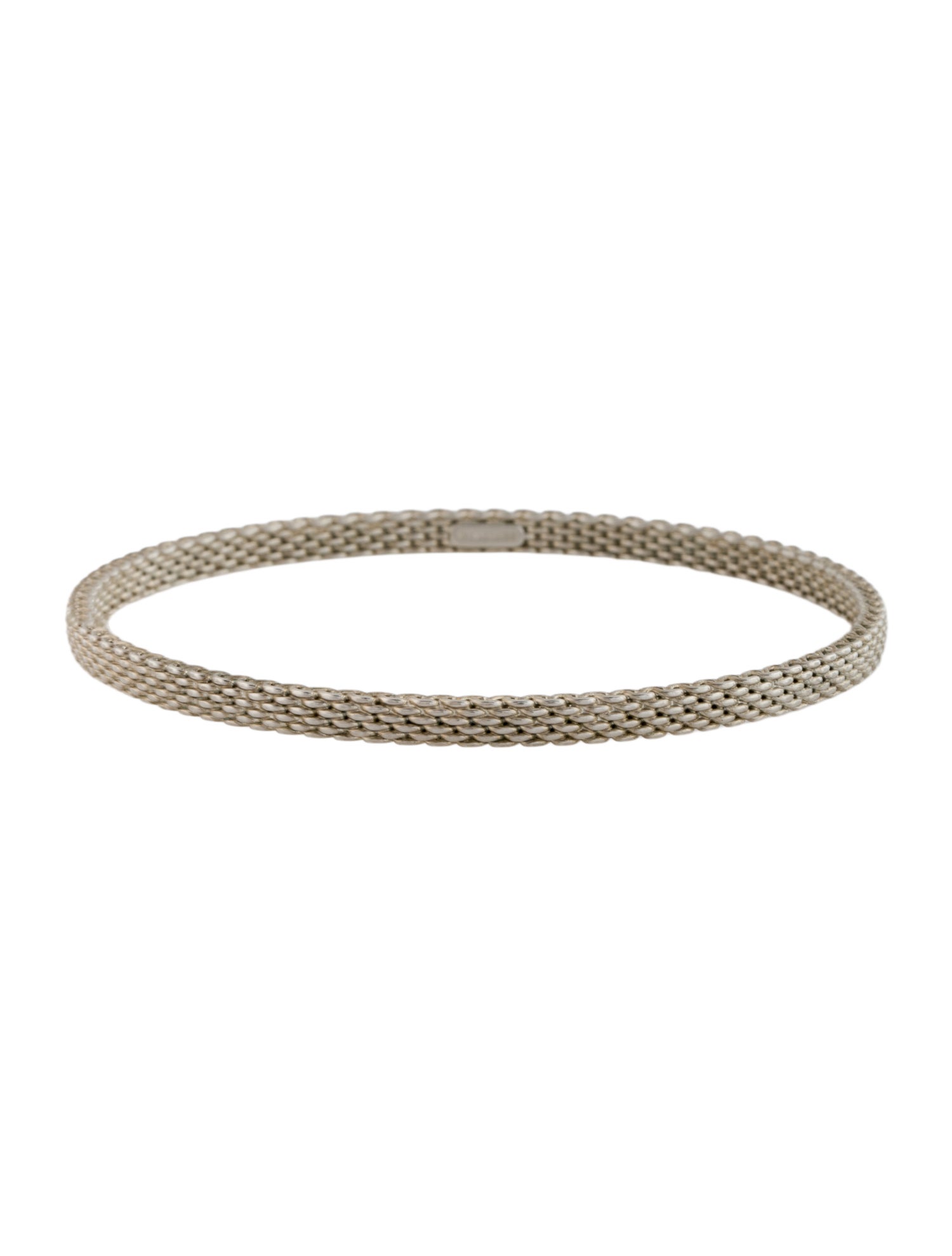 Tiffany & Co. Somerset Narrow Bangle Bracelet