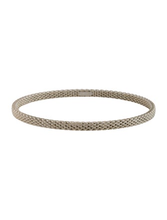 Tiffany & Co. Somerset Narrow Bangle Bracelet