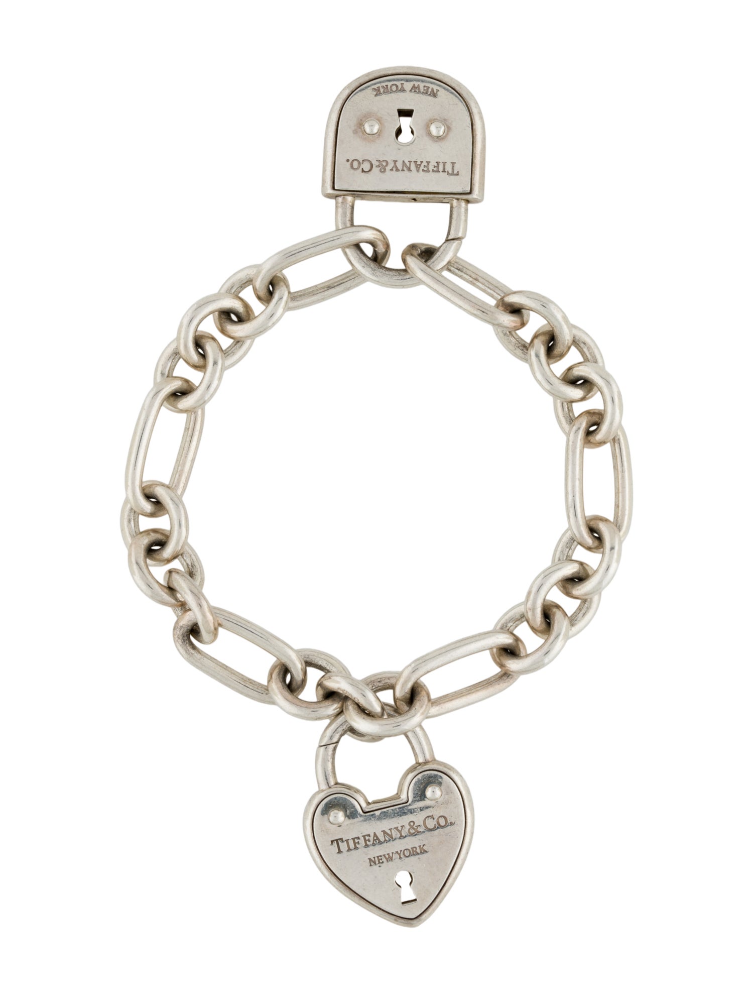Tiffany & Co. Double Lock Bracelet