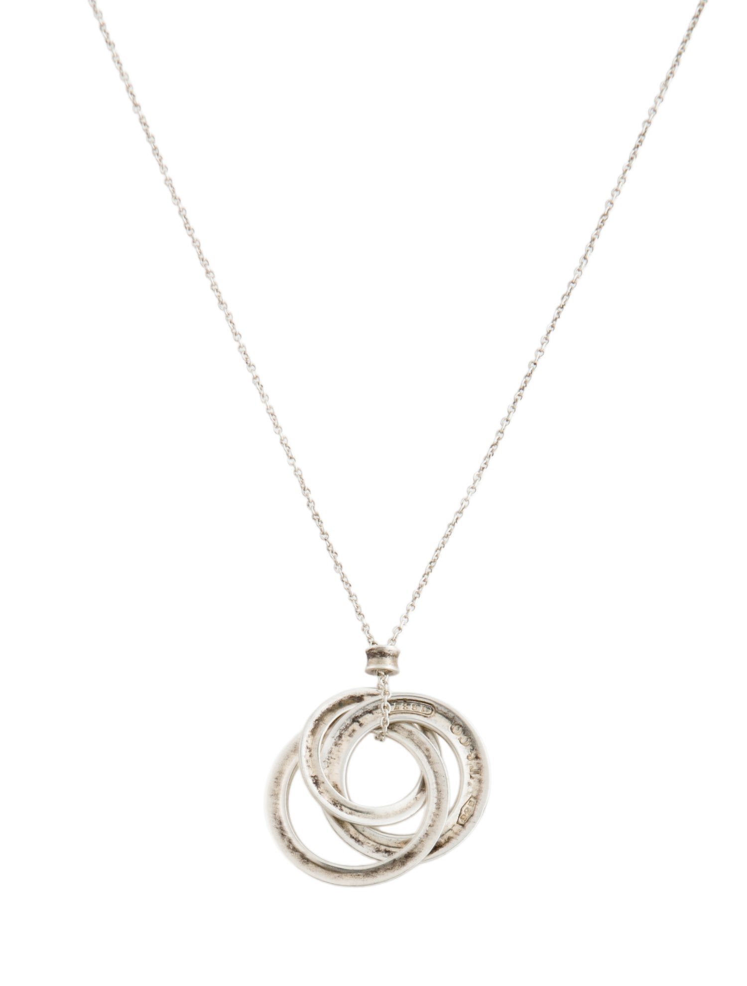 Tiffany & Co. 1837 Triple Interlocking Circle Pendant