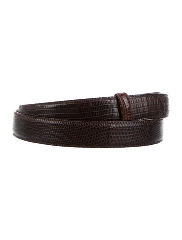 Tiffany & Co. Belts Crocodile Belt Kit L