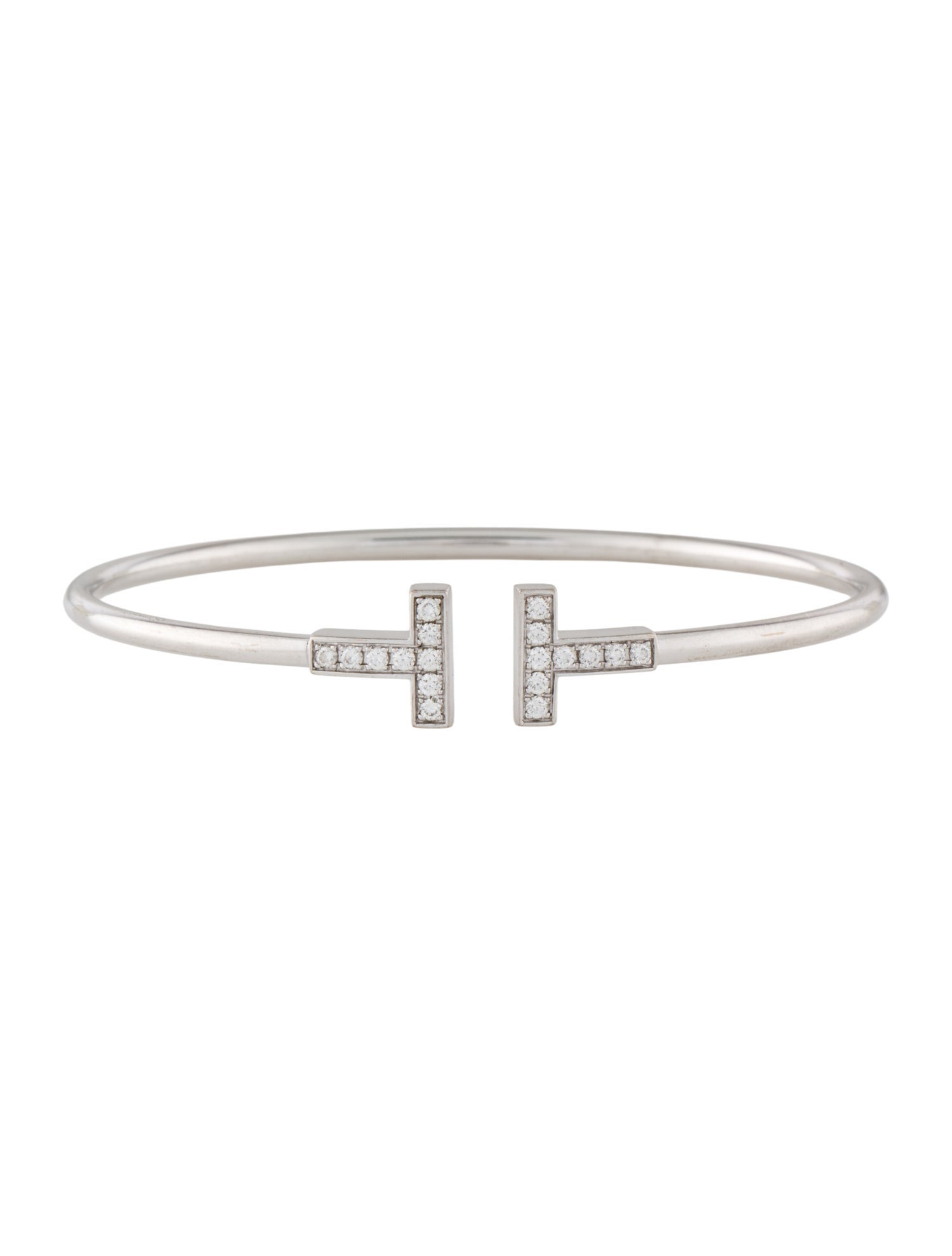 Tiffany & Co. Diamond Wire Bracelet