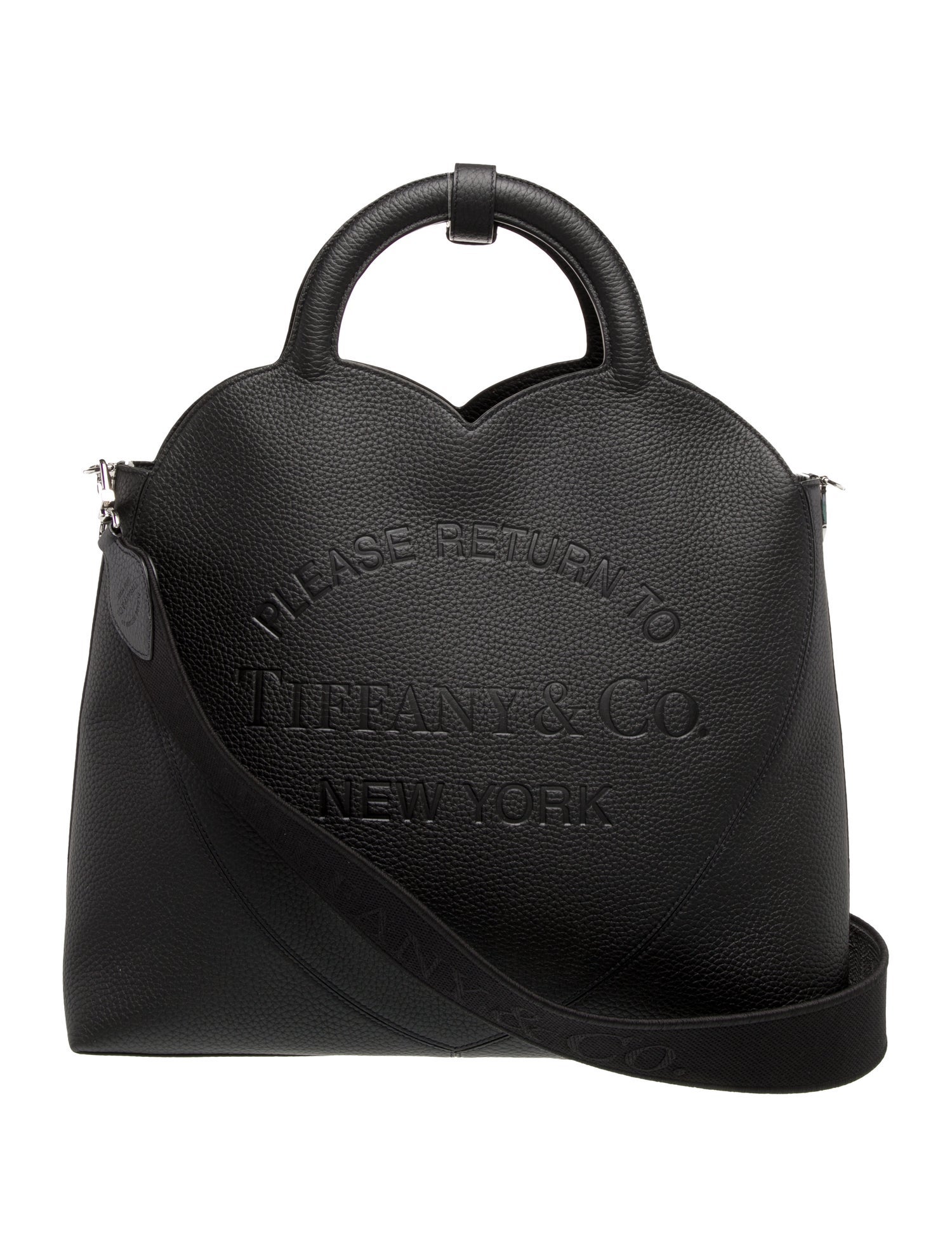 Tiffany & Co. Leather Top Handle Bag