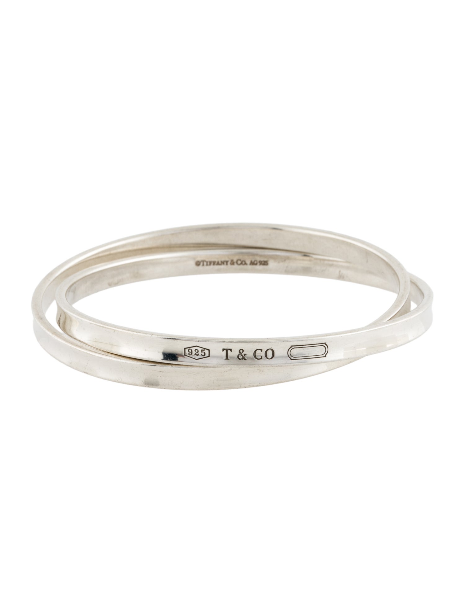 Tiffany & Co. Interlocking Circles Bangle Bracelet