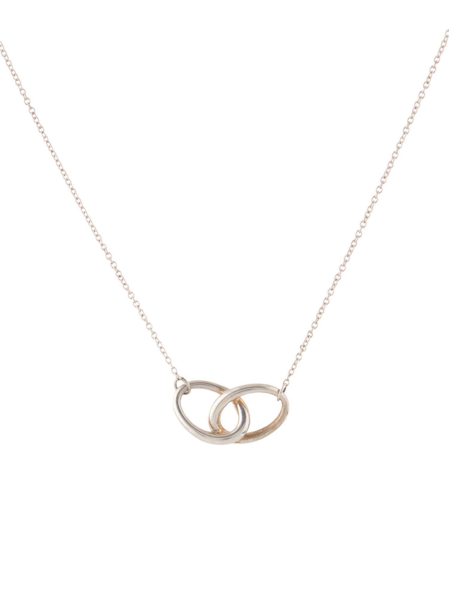 Tiffany & Co. Double Loop Pendant Necklace