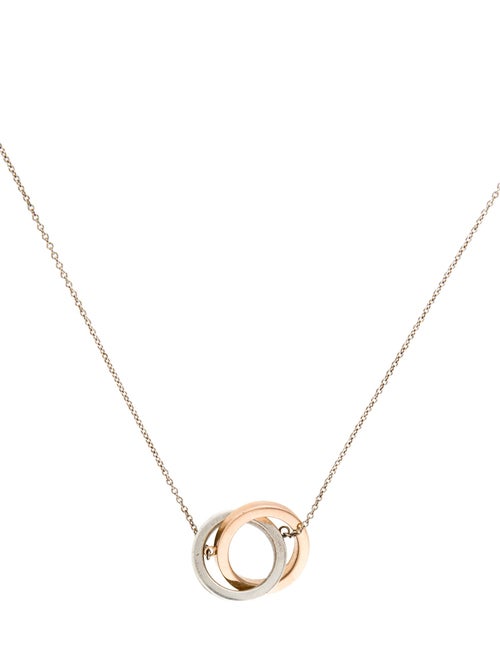 Tiffany & Co. Two-Tone 1837® Interlocking Circles Pendant Necklace