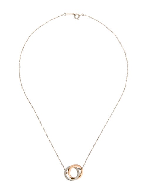 Tiffany & Co. Two-Tone 1837® Interlocking Circles Pendant Necklace