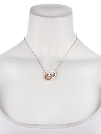 Tiffany & Co. Two-Tone 1837® Interlocking Circles Pendant Necklace