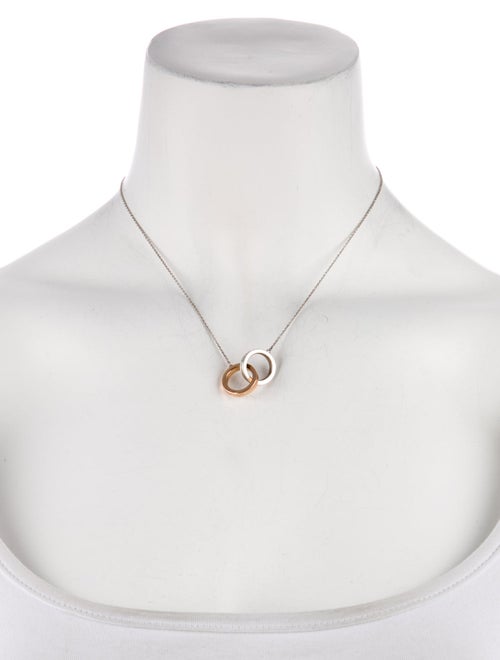 Tiffany & Co. Two-Tone 1837® Interlocking Circles Pendant Necklace
