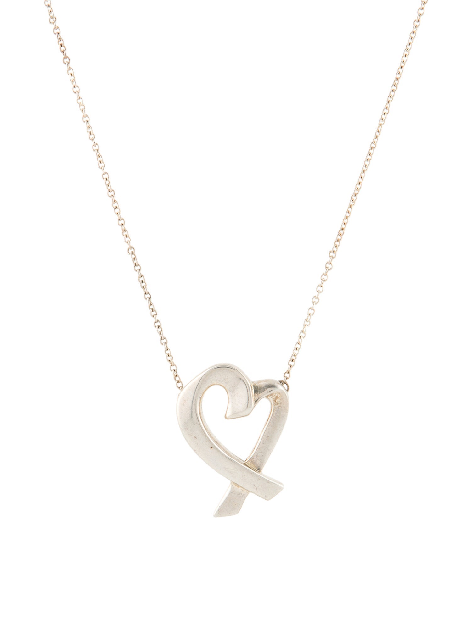 Tiffany & Co. Loving Heart Pendant Necklace