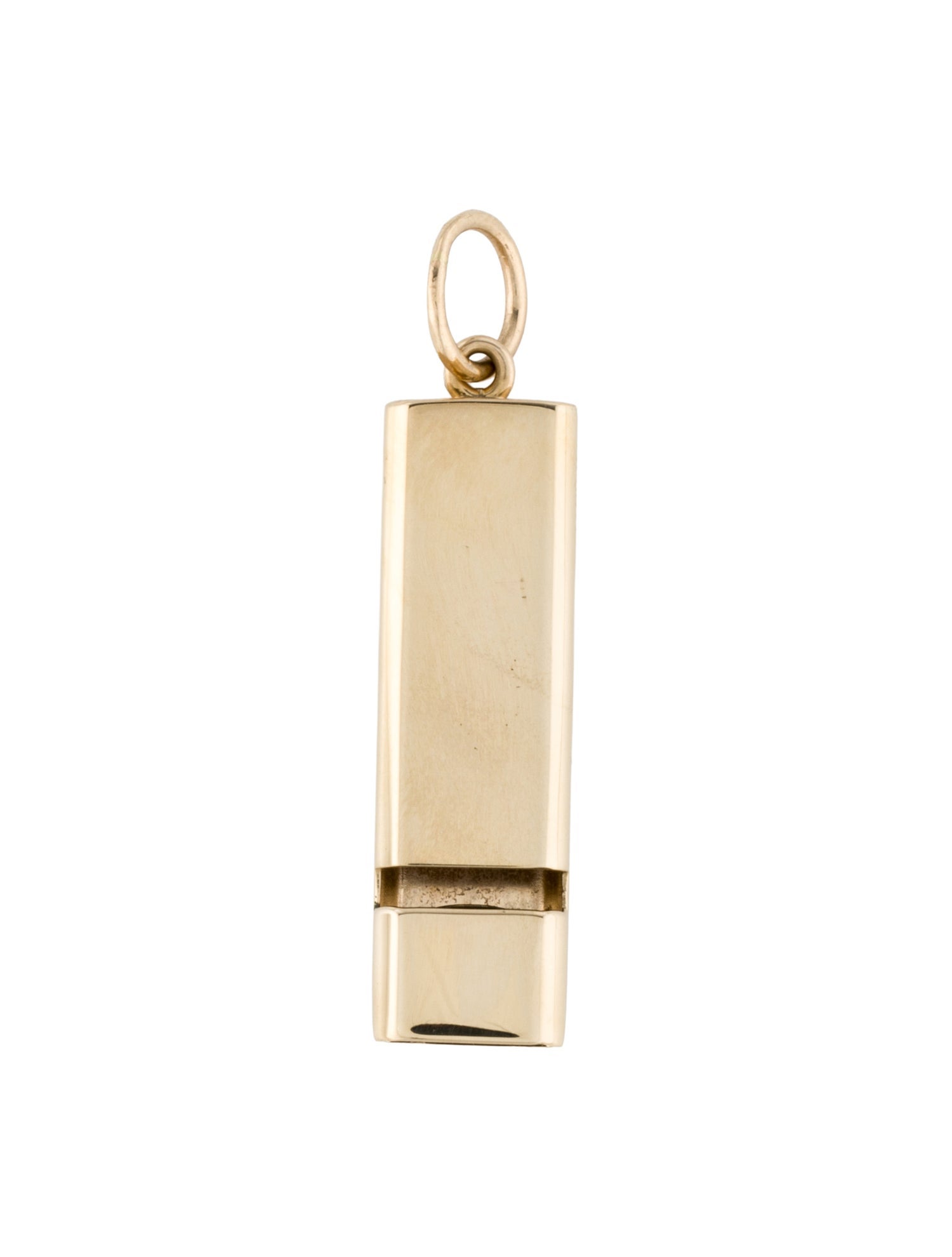Tiffany & Co. Vintage 14K Whistle Charm Pendant