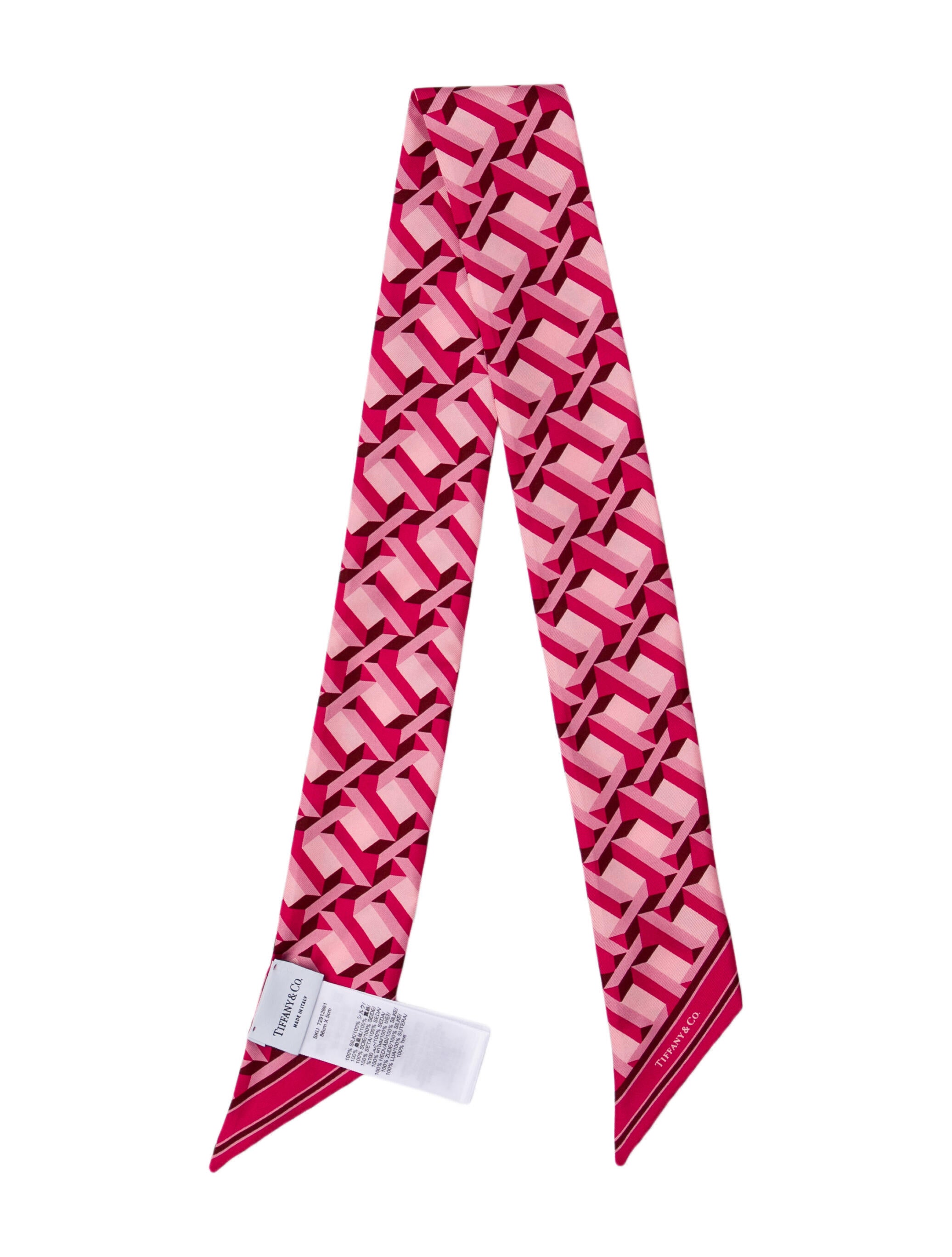 Tiffany & Co. Silk Printed Scarf