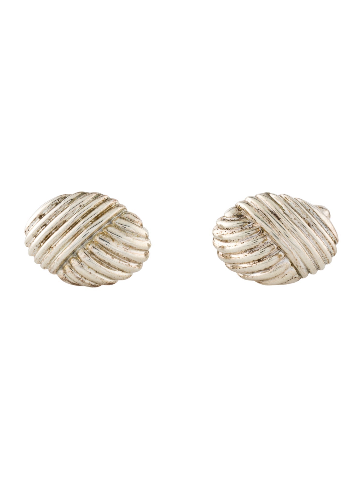Tiffany & Co. Vintage Oval Cufflinks